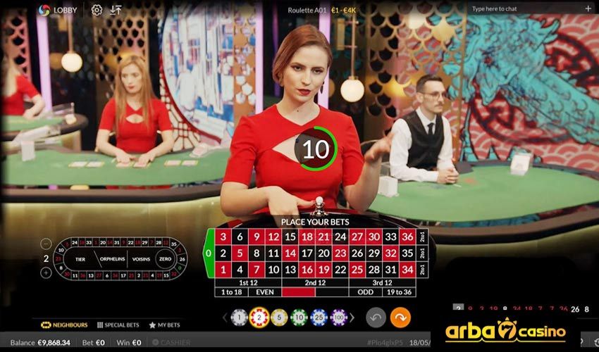 Live casino games