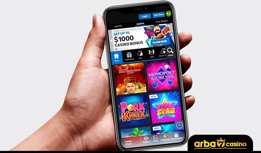 Mobile casino games